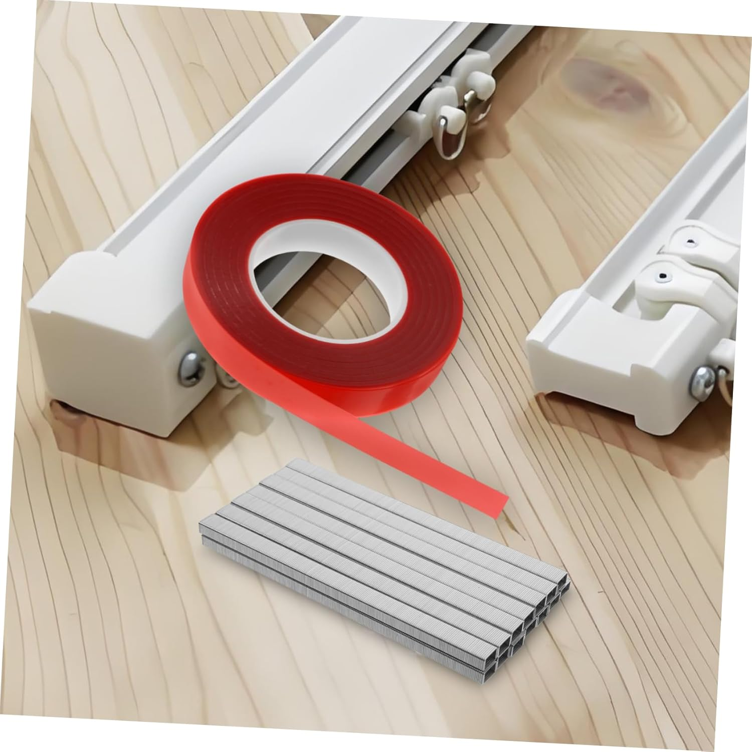 TINEASUR 10Rolls Garden Stretch Tie Tape Staples Plant Banding Machine for Plants Gardening Ties image number 4