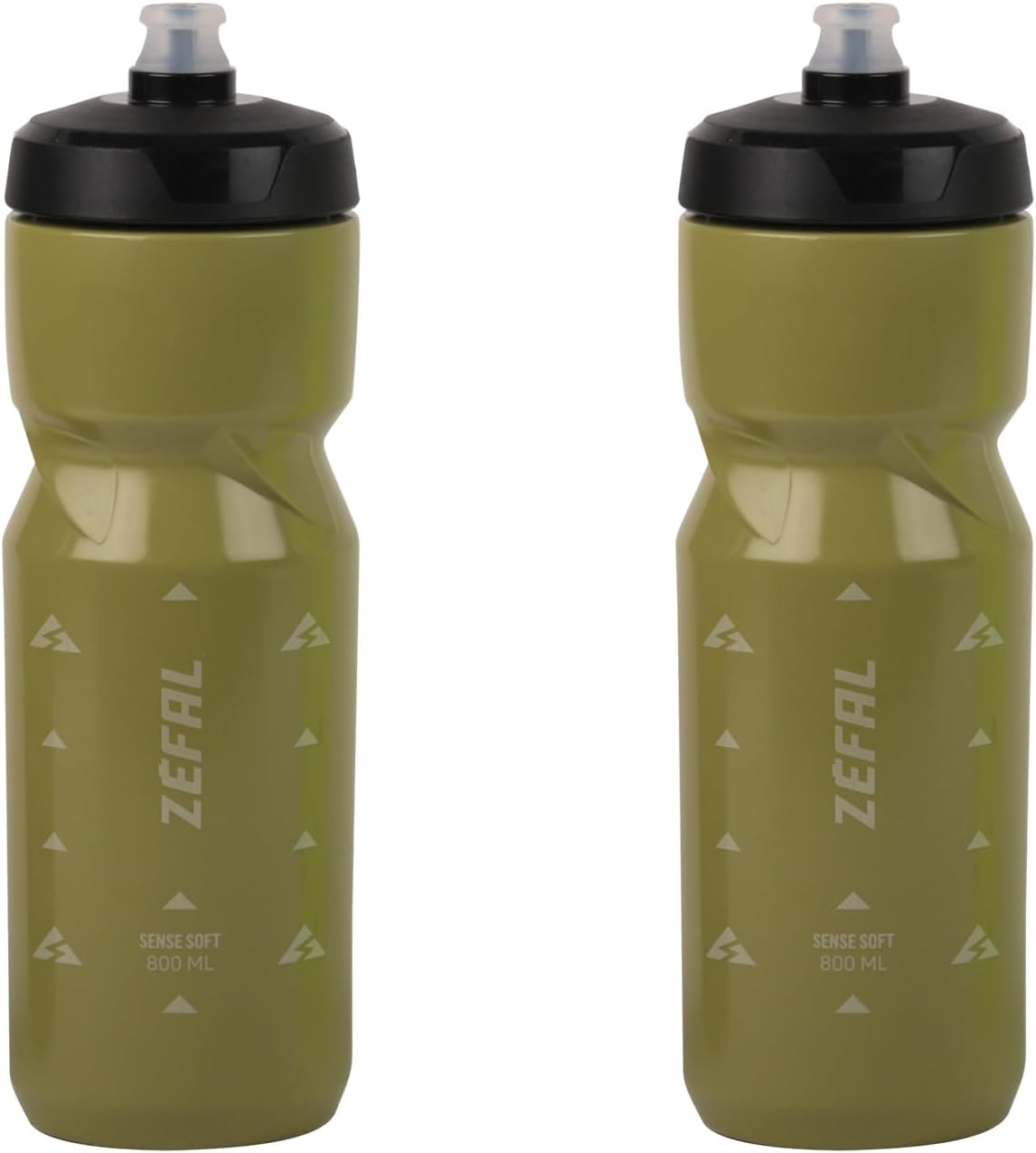 ZEFAL Pack Sense Soft 65-2 Bicycle Drinking Bottles - Road Bike Water Bottle - MTB Cycling Bottle - Sports Bottle Soft and Odourless - Bpa-Free - Blue Transparent, 2 X 650 Ml image number 3