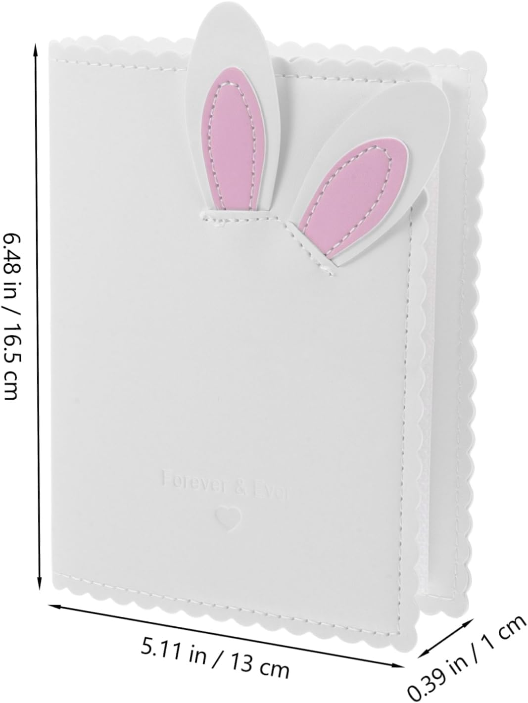 Sosoport Adorable Photo Album for Mini Scrapbook for First Photos Travel Memories Keepsakes Compact Design for Organization image number 5