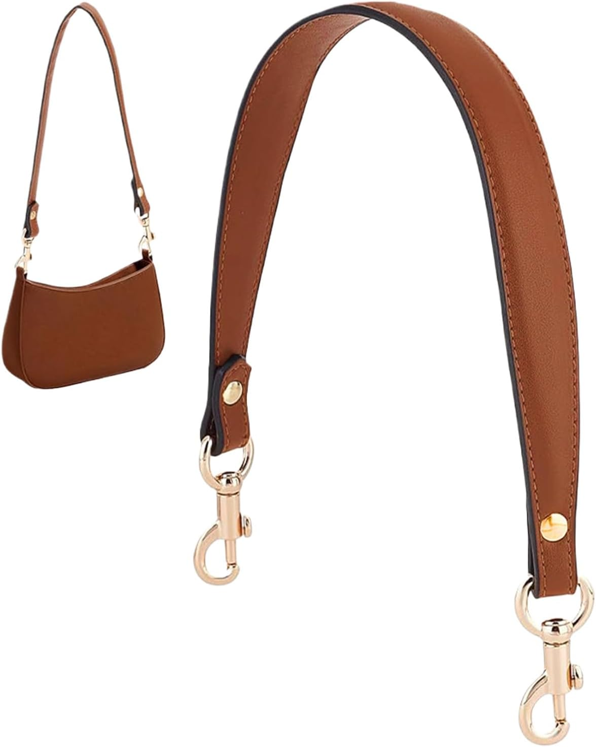 Find It Replacement Leather Made of Leather Shoulder Strap for Shoulder Strap, Pocket Sized | Sturdy Handle for Women, Men, Adults, Mother and Wife, Everyday Practical Life