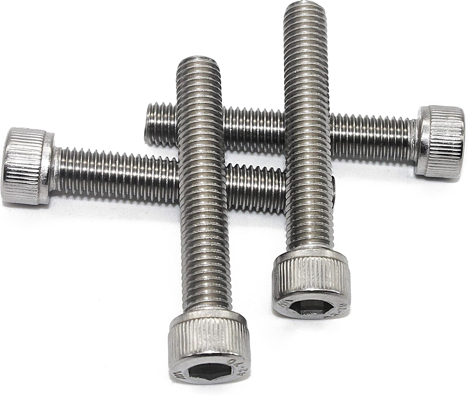 M3X40 - X50 Pieces Fine Thread DIN 912 Stainless Steel A2-70 Cylinder Head Screw DIN912. image number 3