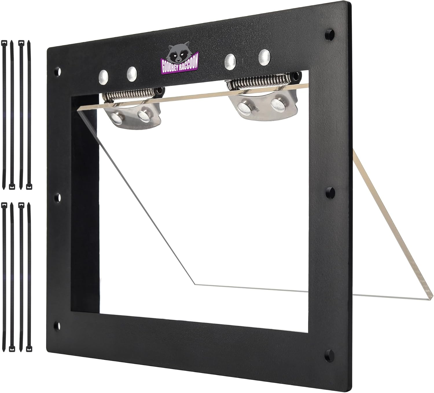 Artowell Raccoon One Way Eviction Door - the Contactless Excluder, Perfect for Outdoor Spaces like Attics, Chimneys & under Decks. Fast Results, Easy DIY Installation image number 3