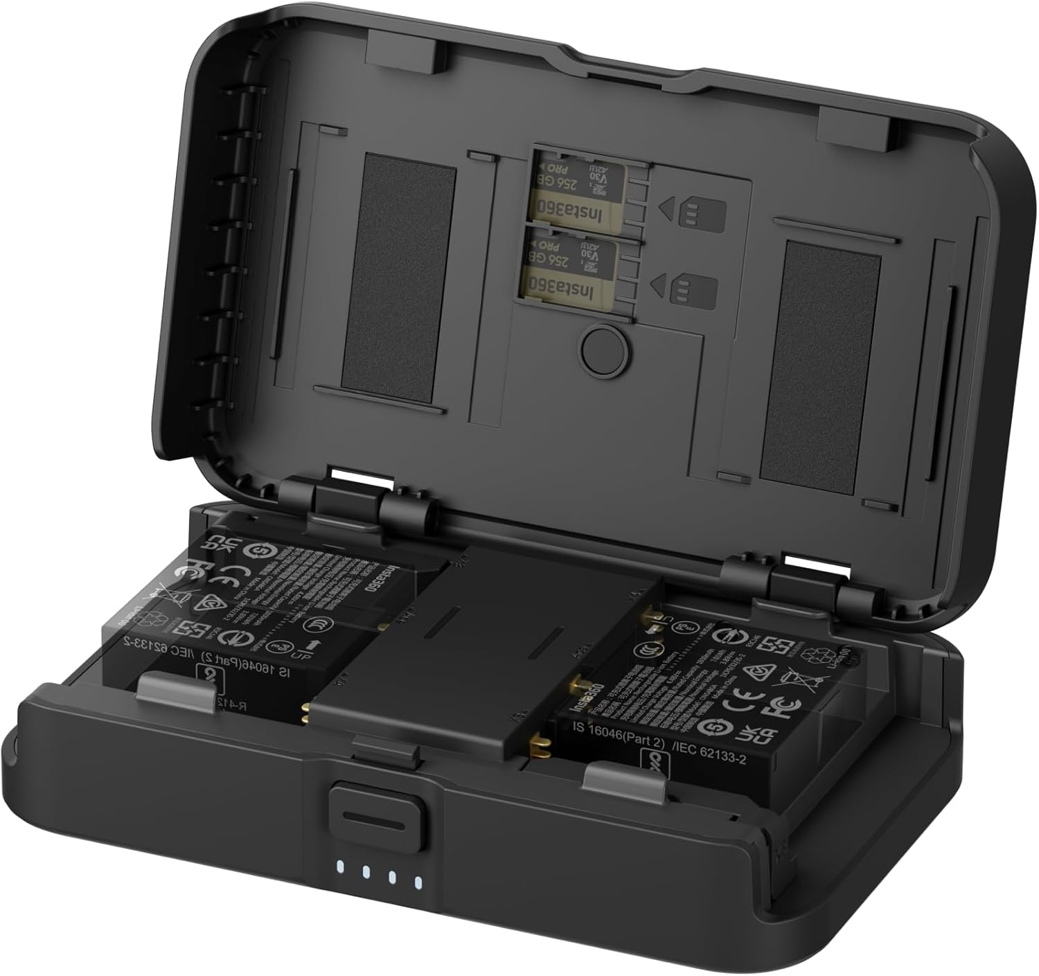 Insta360 Ace, Ace Pro, Ace Pro 2, X3, X4 Portable Charging Case