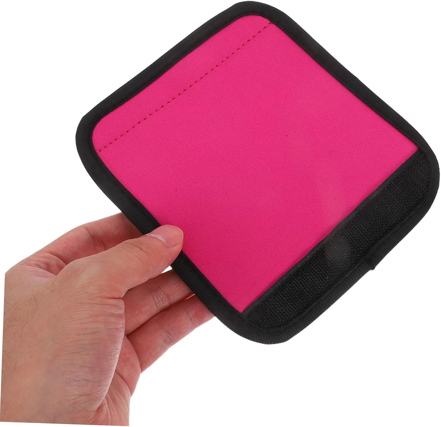 Baluue Luggage Handle Wraps Hand Protectors Soft Grip Suitcase Handle Covers Travel Accessories for Suitcases with Pink image number 2