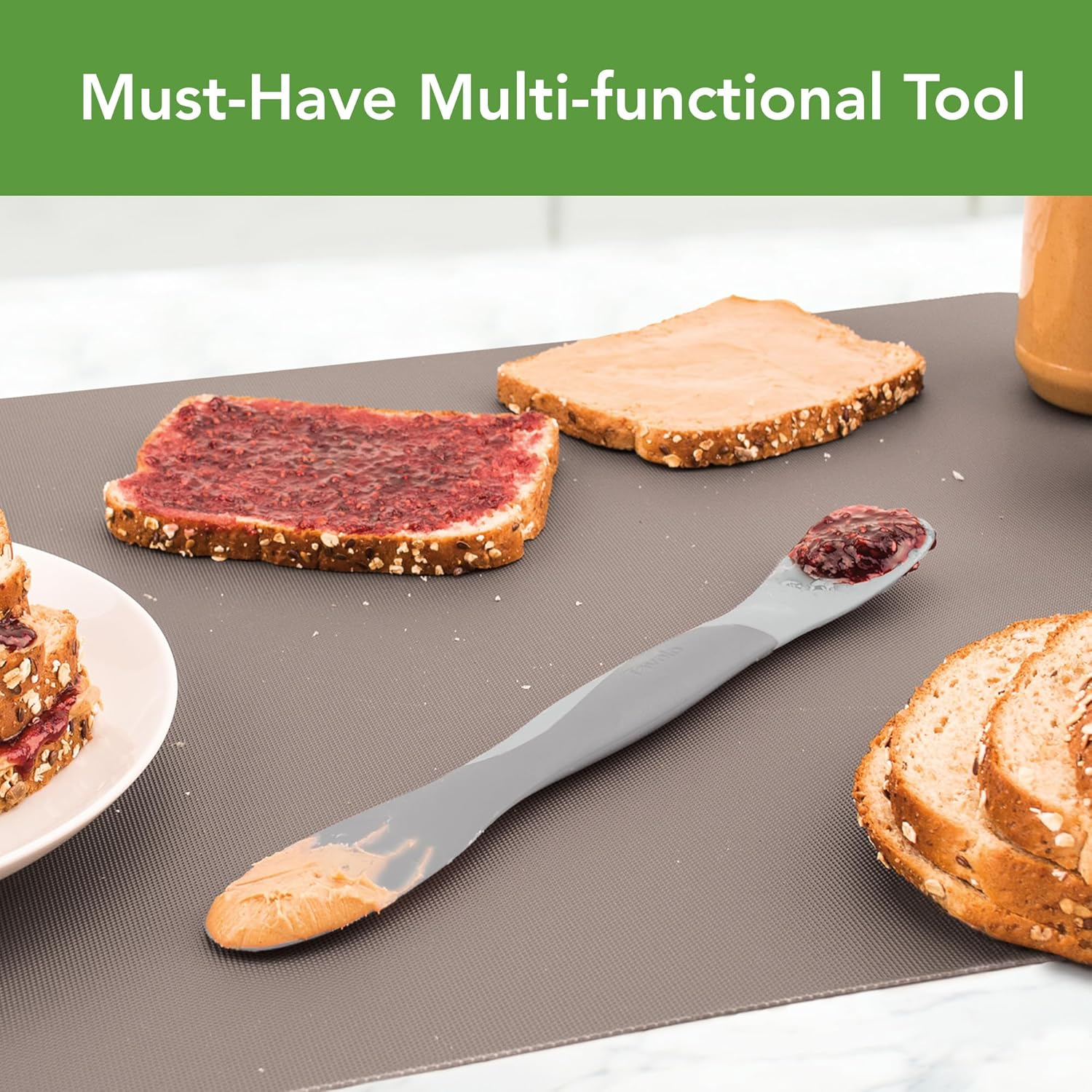 Tovolo Mini Scoop and Spread - Oyster Grey