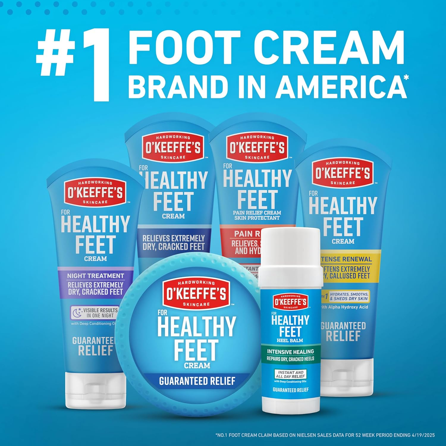 O'Keeffe'S Healthy Feet Foot Cream, Relieves and Repairs Extremely Dry Cracked Feet, Instantly Boosts Moisture Levels, 85G/3Oz Tube, (Pack of 1) K0280001 image number 5