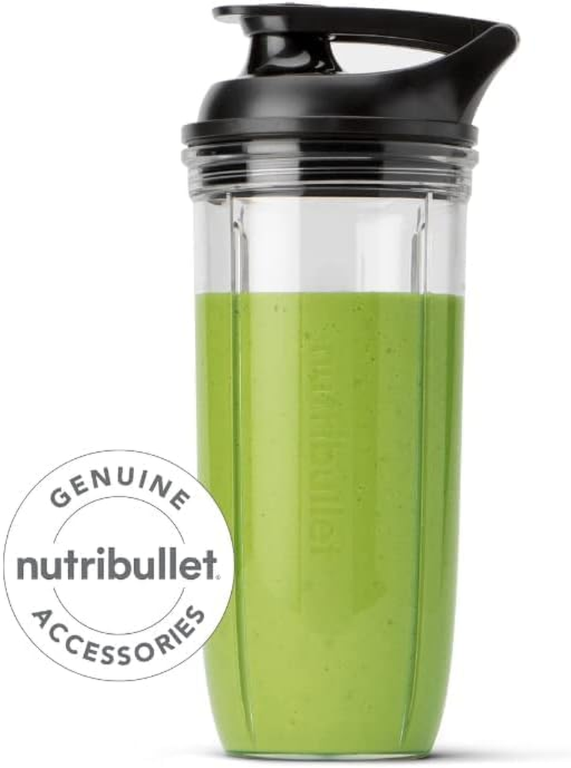 Nutribullet 900Ml Colossal Cup with Premium Flip Top Lid, Accessory, Cup and Flip Top Lid, Fits 2Nd Gen Pro, Select, Blender Combo (ANBC32TCDB) image number 6