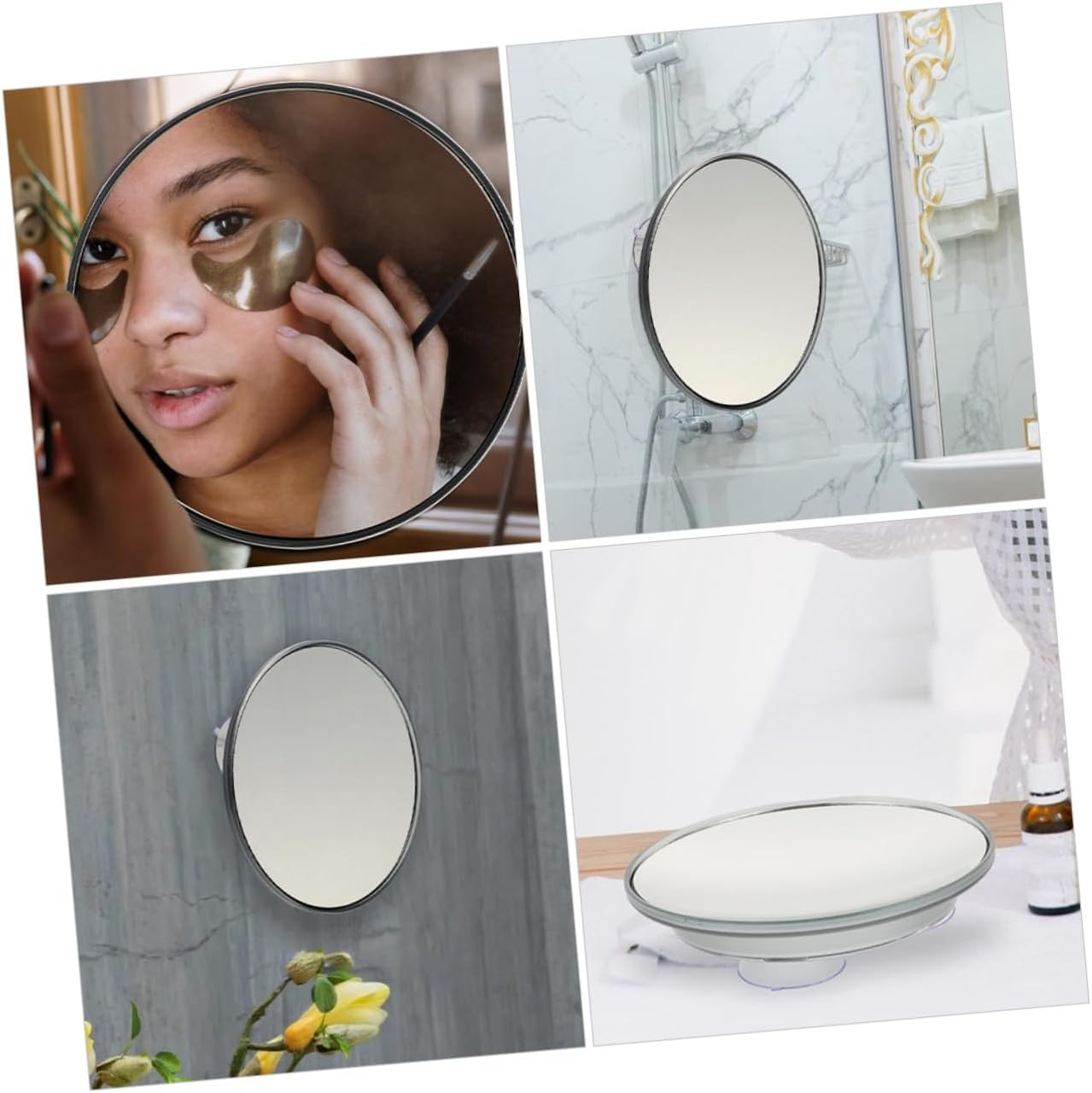 Beavorty Magnifying Mirror 30X with Light Suction Cup Beauty Mirror for Bathroom