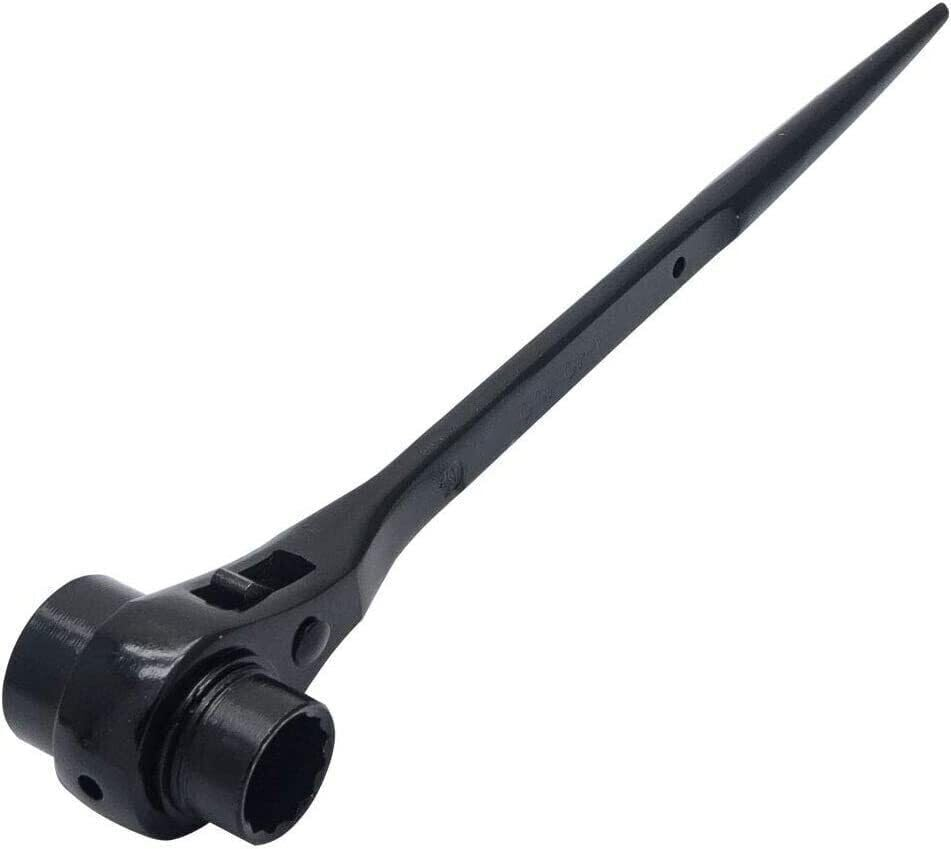 10MM to 50MM Ratchet Podger Spanners Quick Release Erecting Scaffold Tool Double Socket Wrenches (36X41MM) image number 3