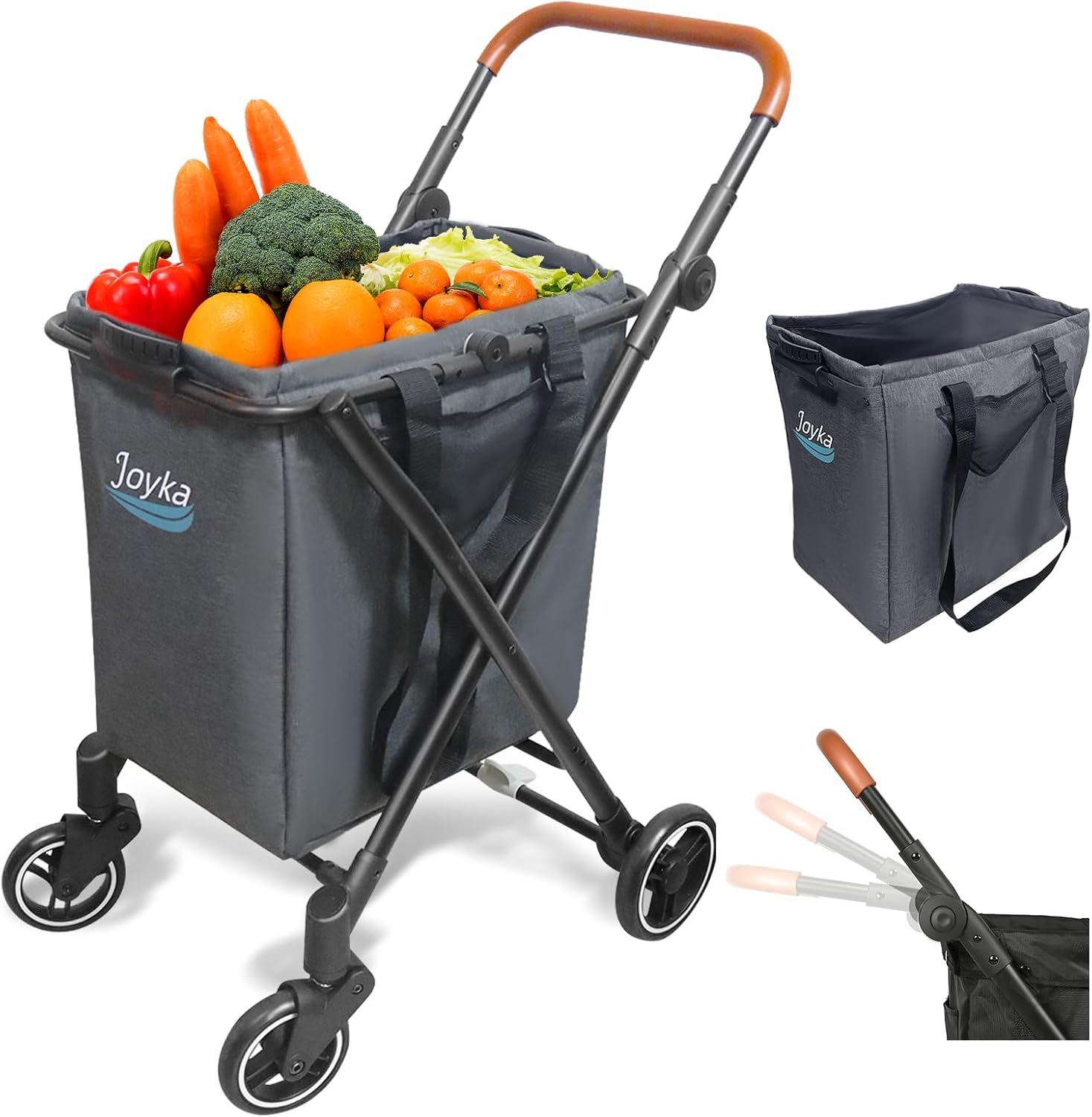 7 Pack Shopping Cart Hooks with Storage Straps - Durable Grocery Bag Holders & Cable Organizers for Carts, Strollers, Wheelchairs, Home & Office