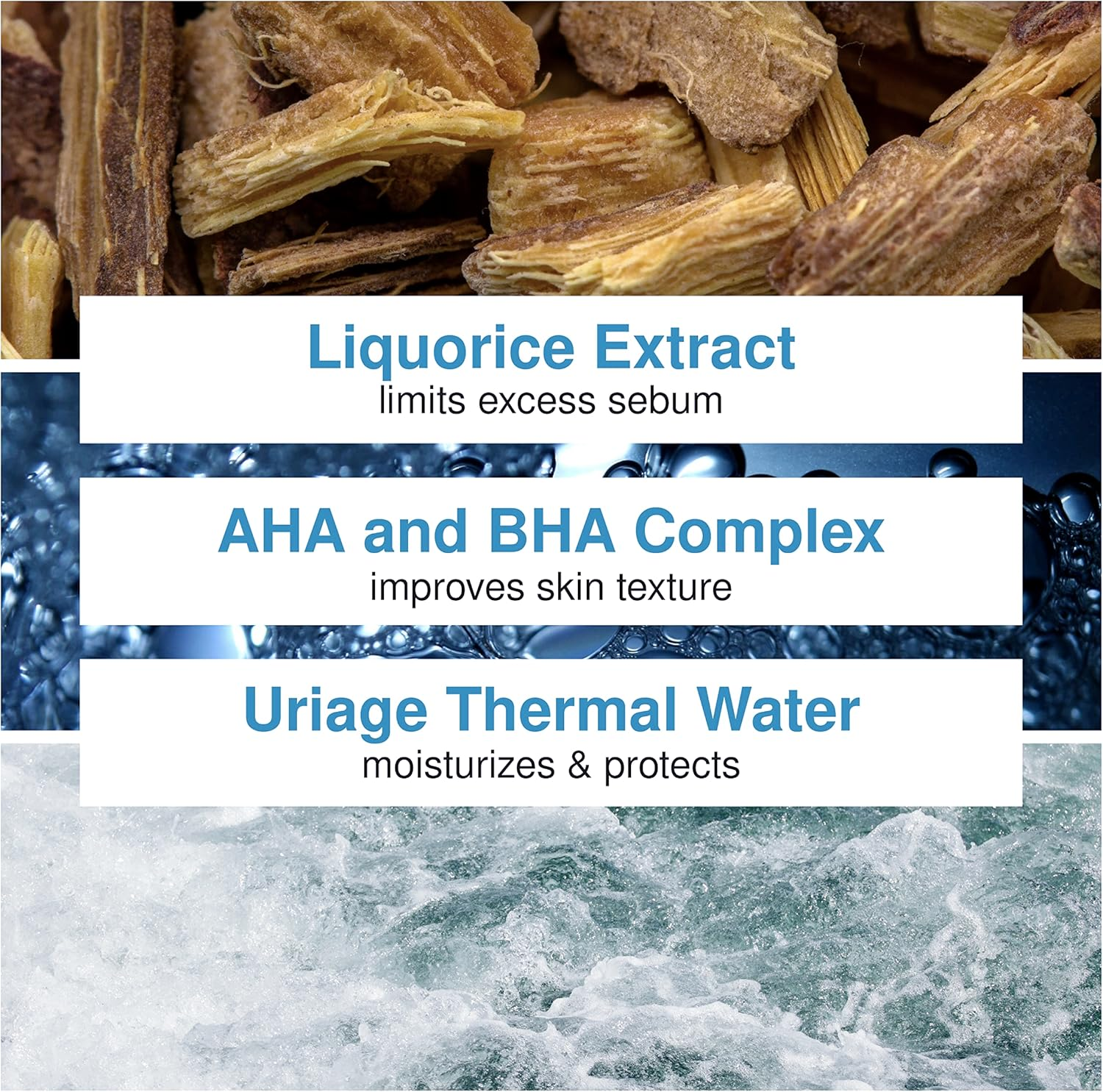 Uriage Hyseac 3-Regul Global Skin-Care Refines Skin Texture, Matifies, 40Ml image number 3