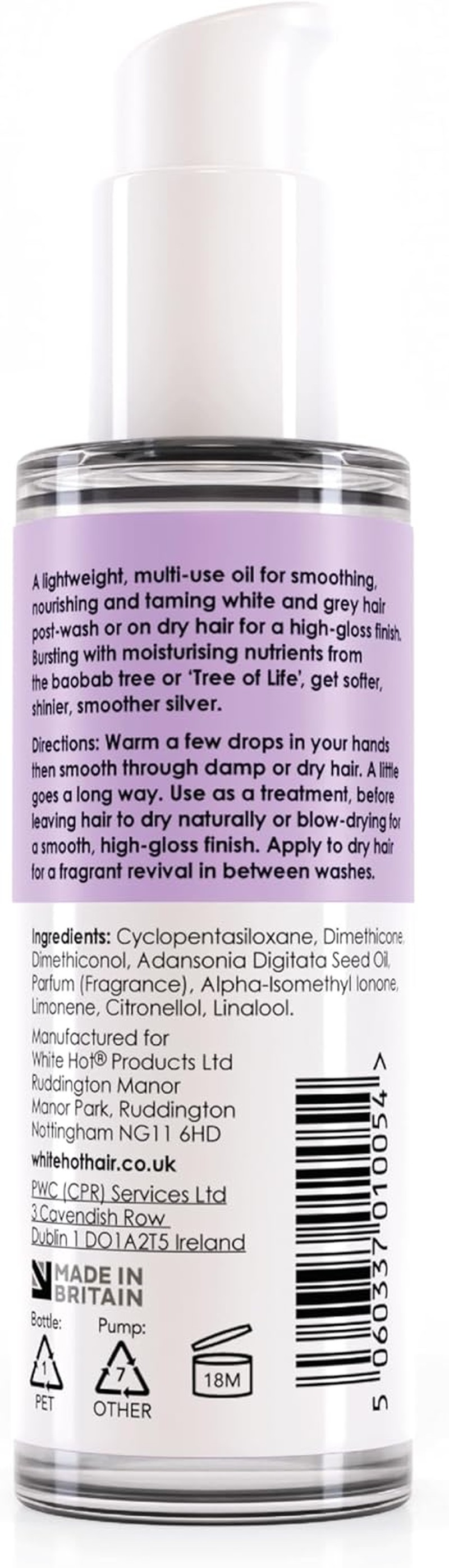 Styling by White Hot Life Shine Oil 50Ml image number 2