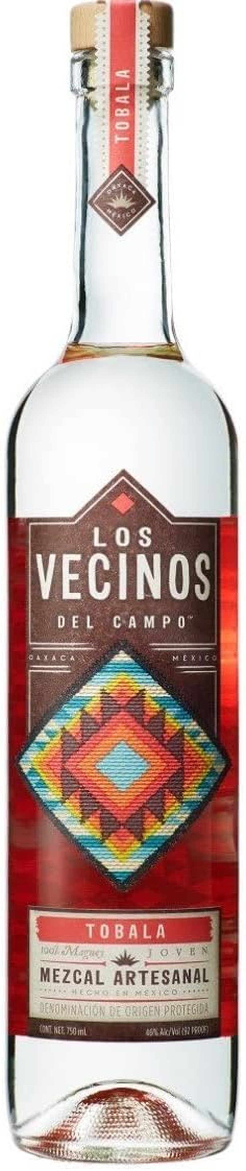 Los Vecinos Tobalo Mezcal 750 Ml