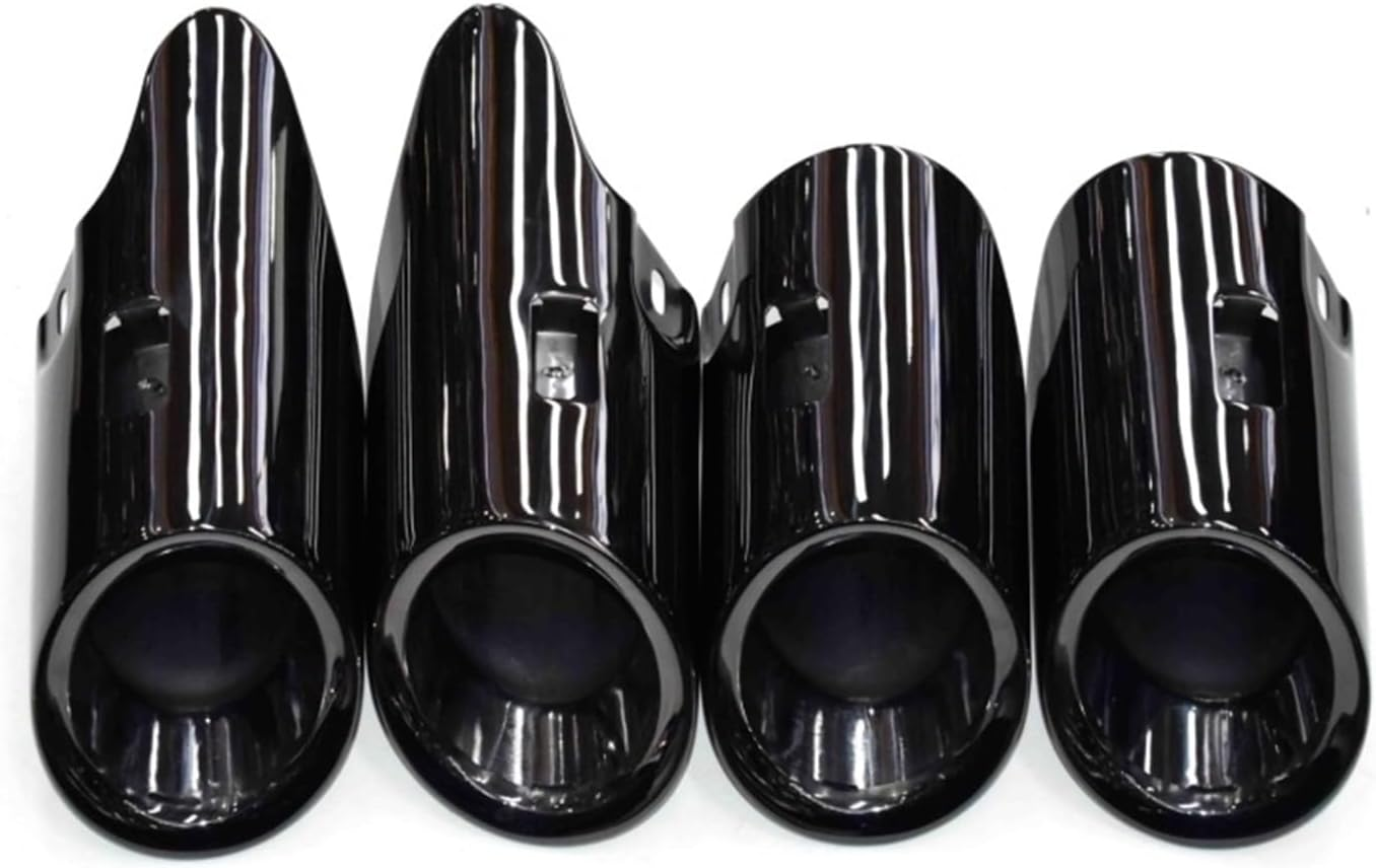 Compatible for Porsche Macans 2.9T 3.0T Tip 2014 to 2024 Exhaust Tip Stainless Steel Black Muffler Tip Nozzle Exhaust Head image number 5