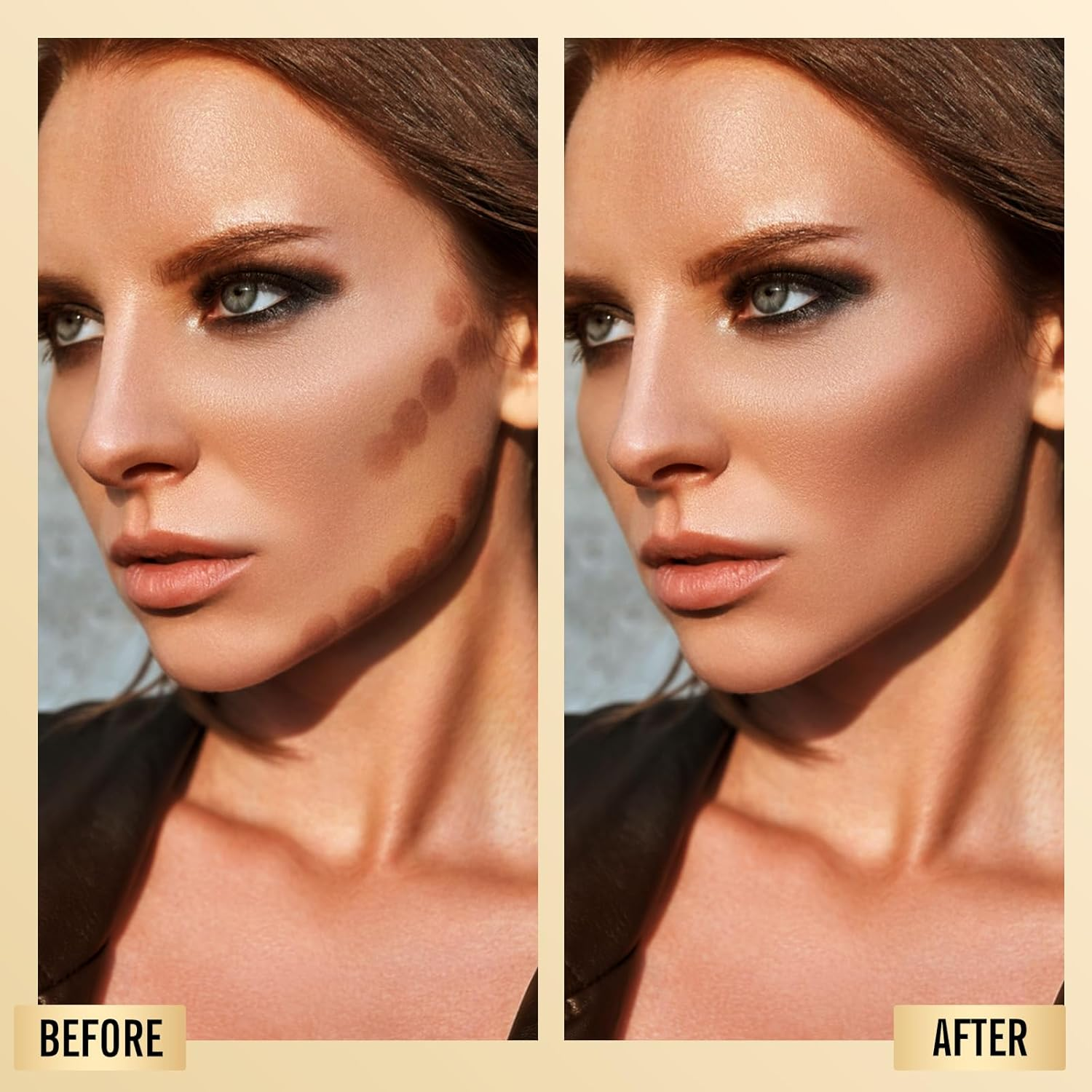 KIMUSE Soft Liquid Contour Stick, Glow Liquid Cream Bronzer, Weightless, Long Wearing, Smudge Proof, Natural Looking, Blendable, Bronzer Makeup - Shiny Bronze image number 6