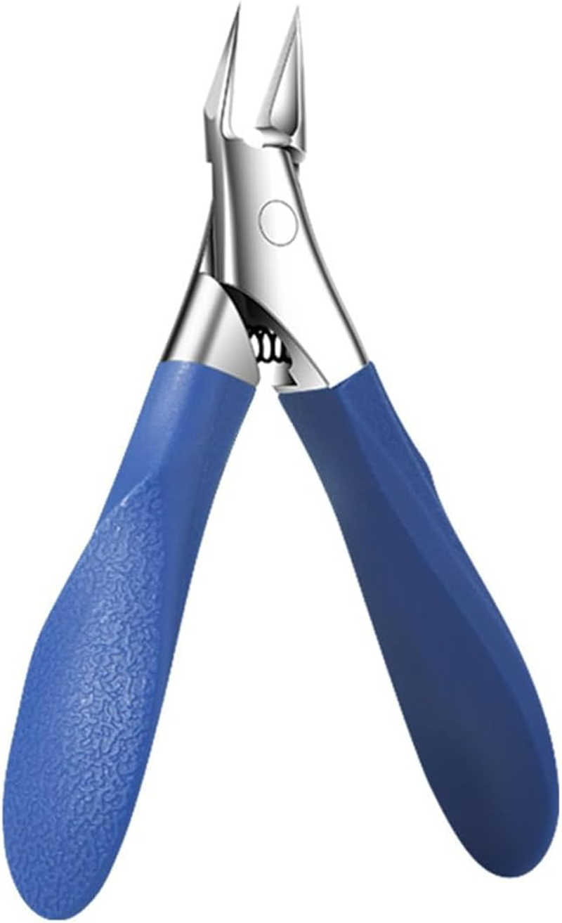 Super Oblique Nail Clippers, Eagle Beak Beveled Nail Clippers, Opening anti Slanted for Thick Nails, Seniors & Ingrown Care (Red)