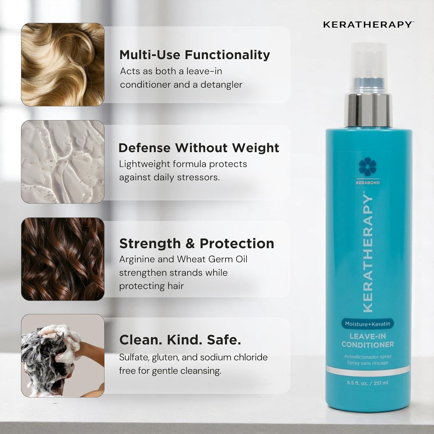 Keratherapy Keratherapy Keratin-Infused Leave in Conditioner Spray 251 Ml, 251 Ml image number 1