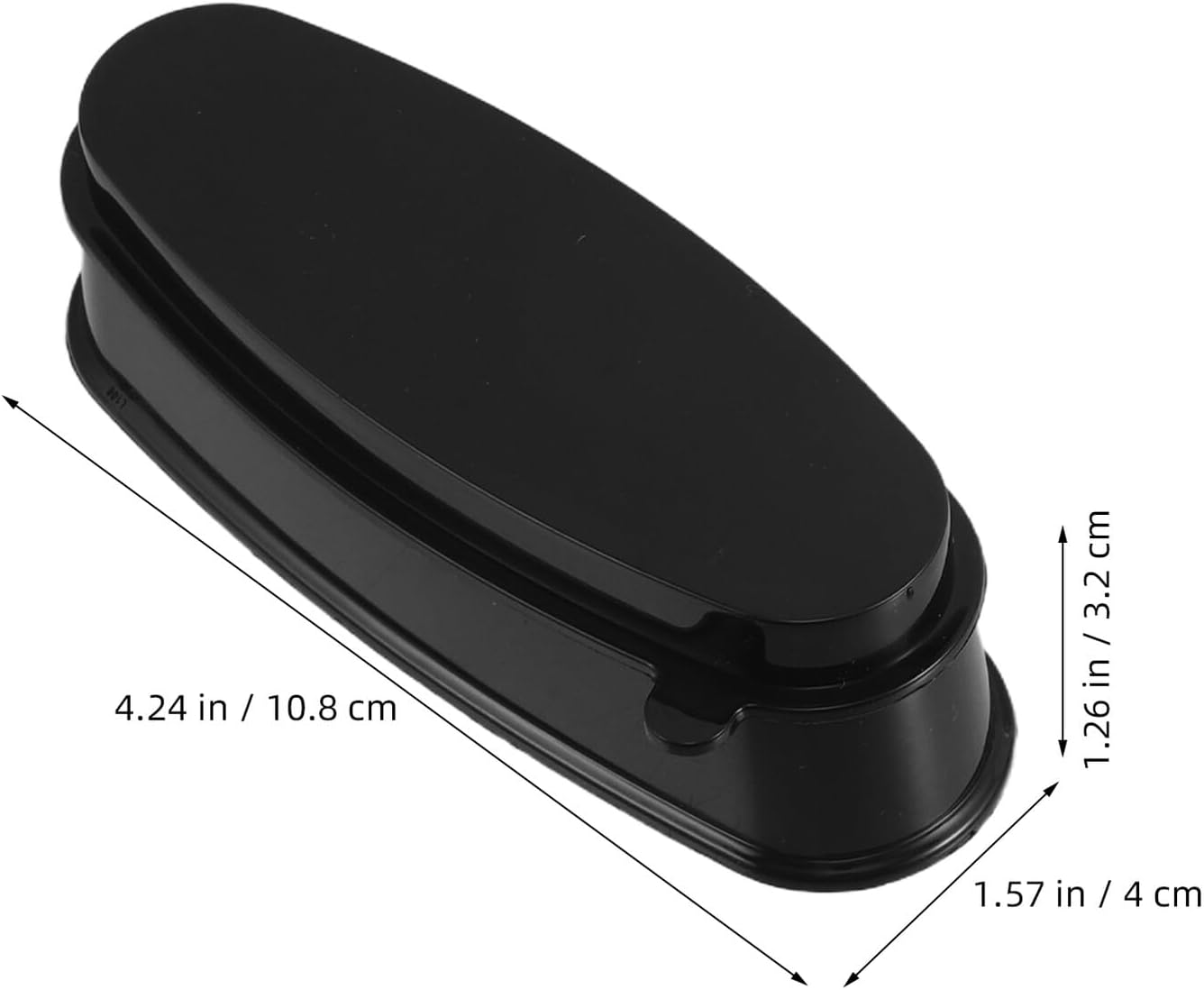 FOYTOKI 3Pcs Nail Powder Organizer Tray Portable Dip Powder Recycling Containers with Design for Manicure Professionals and Mobile Nail Techs Includes White Pink Black and Travel Use image number 4