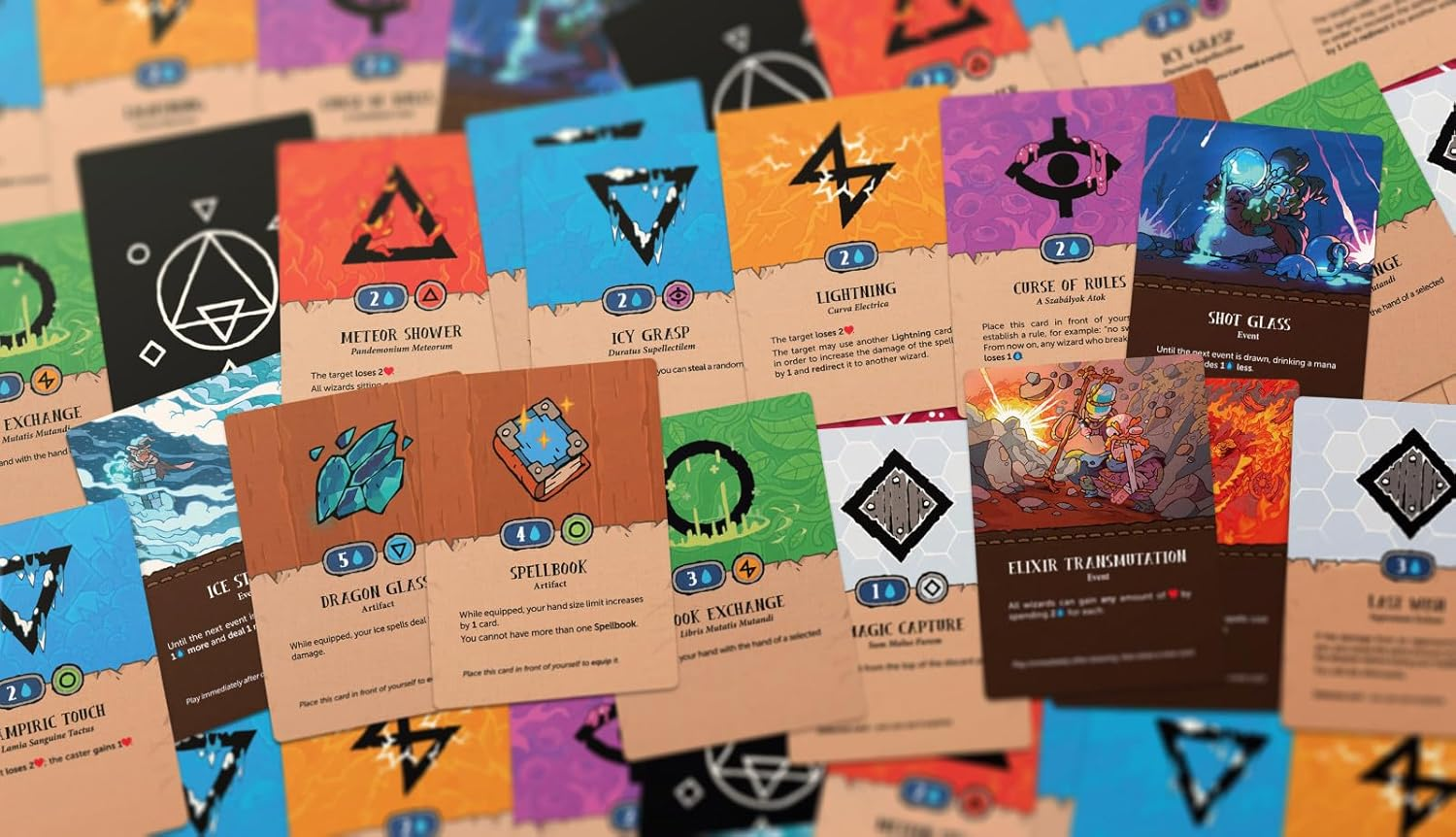 Board & Dice | Superhot Presents | Not Enough Mana | Potion-Drinking Card Game | 3-6 Players, Ages 18+