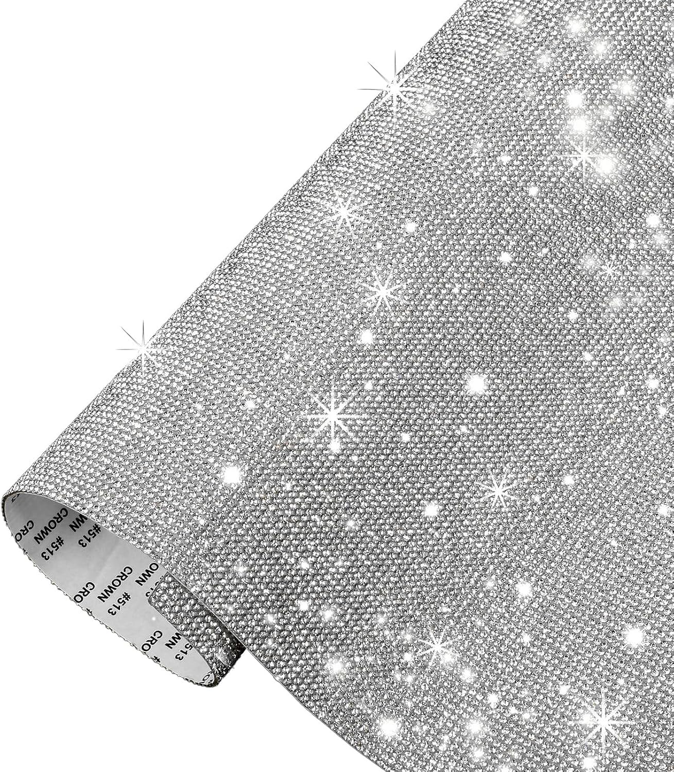 Sparkling Self-Adhesive Rhinestone Sticker Sheets 20X24Cm - Betterjonny Crystal Glitter Decals for Car/Phone/Gift DIY Decoration, Reusable Multi-Purpose Craft Accessories