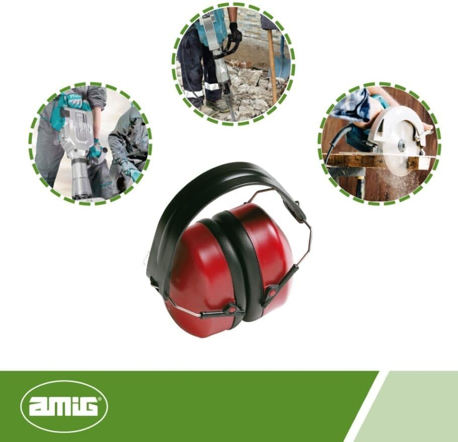 AMIG 12200 &ndash; Foldable Headphones Snr30Db EN352 &ndash; 1 image number 2