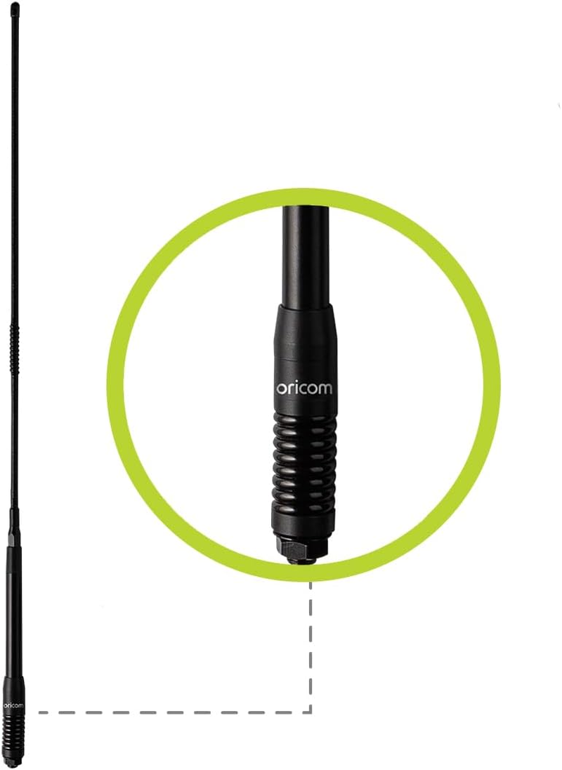 Oricom Bundle Pack: UHF360 5 Watt UHF CB Radio with Controller Speaker Microphone and ANU215 6.5Dbi UHF CB Antenna and UHF2200 2 Watt Handheld UHF CB Radio Single Pack (UHF360BSH) image number 4