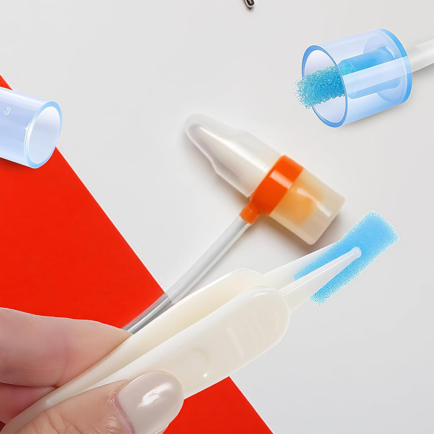 Hzqzaoan 100-Pack Baby Nasal Aspirator Filters - Replacement for Nosefrida & for Snotty Boss | Bpa-Free Nose Sucker Filters for Gentle Baby Care image number 2