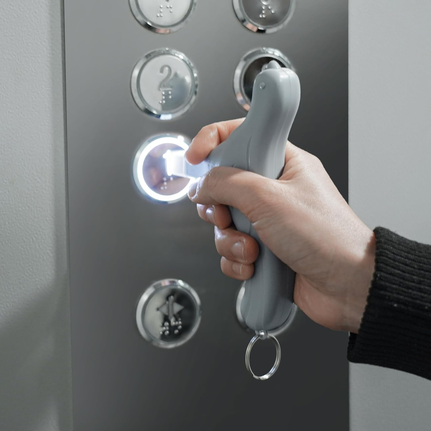 Doytn Buckle Release Tool - Compatible with Baby Car Seat, Stroller, Vehicle Buckle & Other Push Button Device - Easy Buckle Release Aid for Arthritis, Long Nails & Elderly (Pack of 1) image number 3