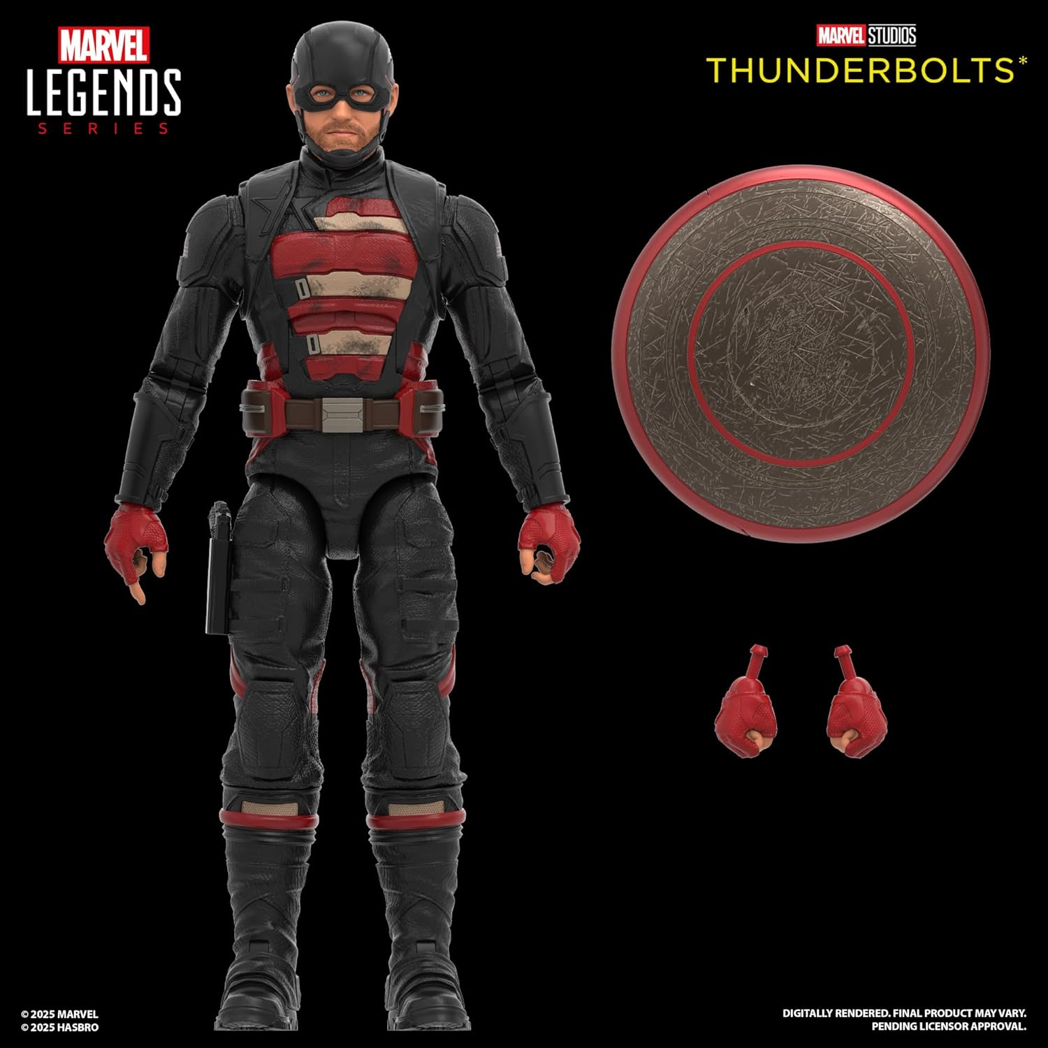 Marvel Legends Series John F. Walker and Sentry 2-Pack, Thunderbolts* Movie Collectible 6-Inch Action Figures image number 3