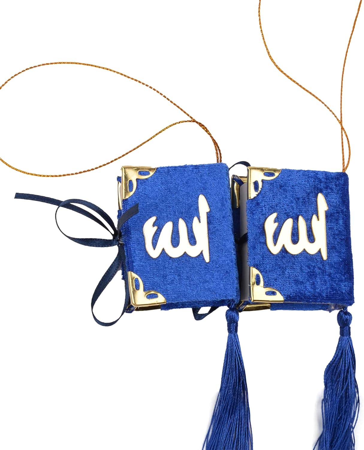 Mini Quran Books 10 Pieces Set, Islamic Gifts, Muslim Favor (Blue)
