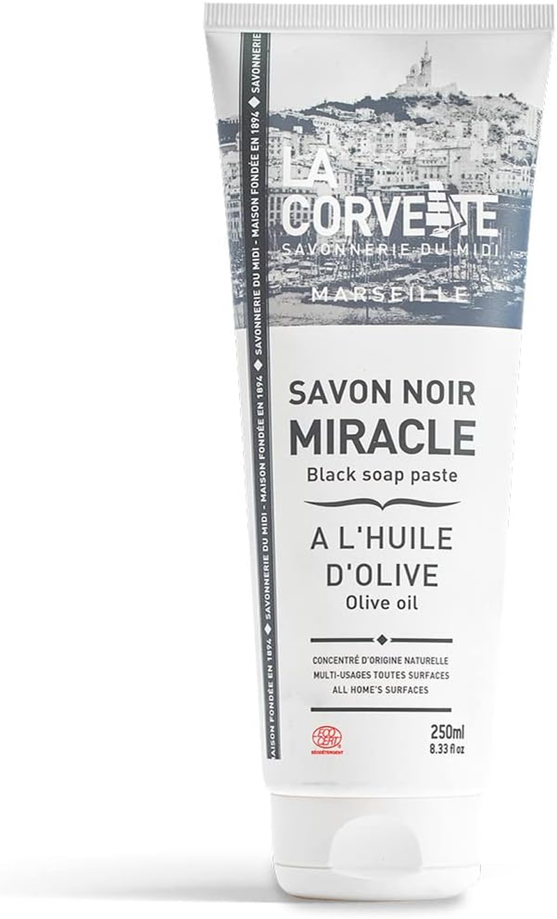 La Corvette, Miracle Olive Oil Black Soap 250Ml image number 4