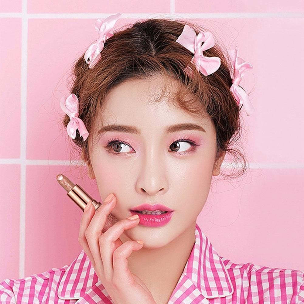 Glitter Star Lipstick Nourishing Moisturizer Sparkling Lipstick Long Lasting Waterproof Cosmetic Makeup Labiales Lipstick Makeup image number 4