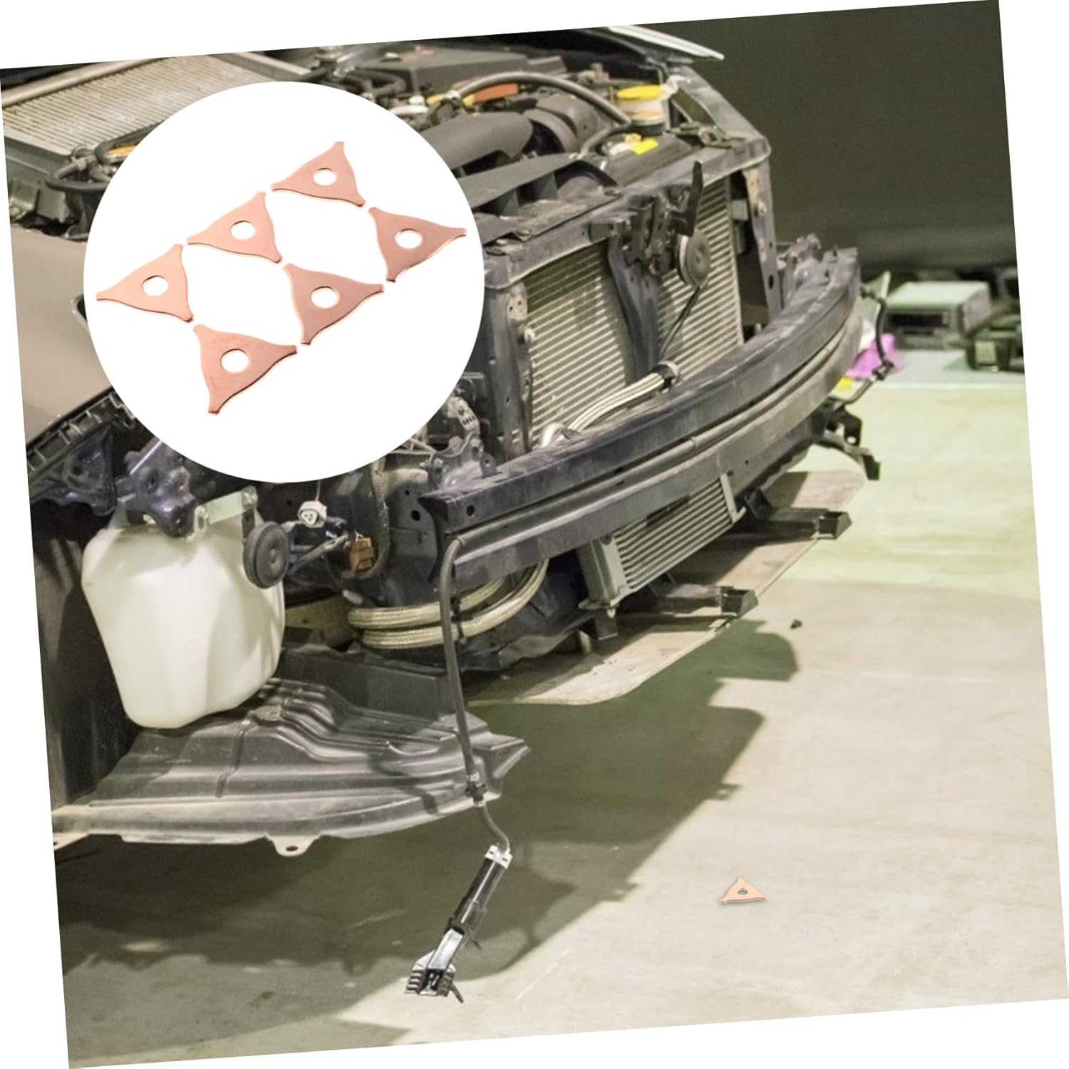 EXHUMKY 100Pcs Dent Removal Kit for Cars Dent Pulling Tool Set Metal Repair Equipment image number 6