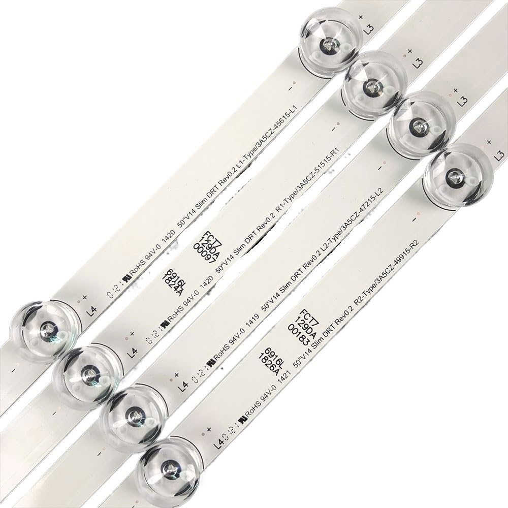 ZJSCNBE Fit for LG 50-Inch TV Light Bar V14 Slim DRT TV Bacnlight Strip