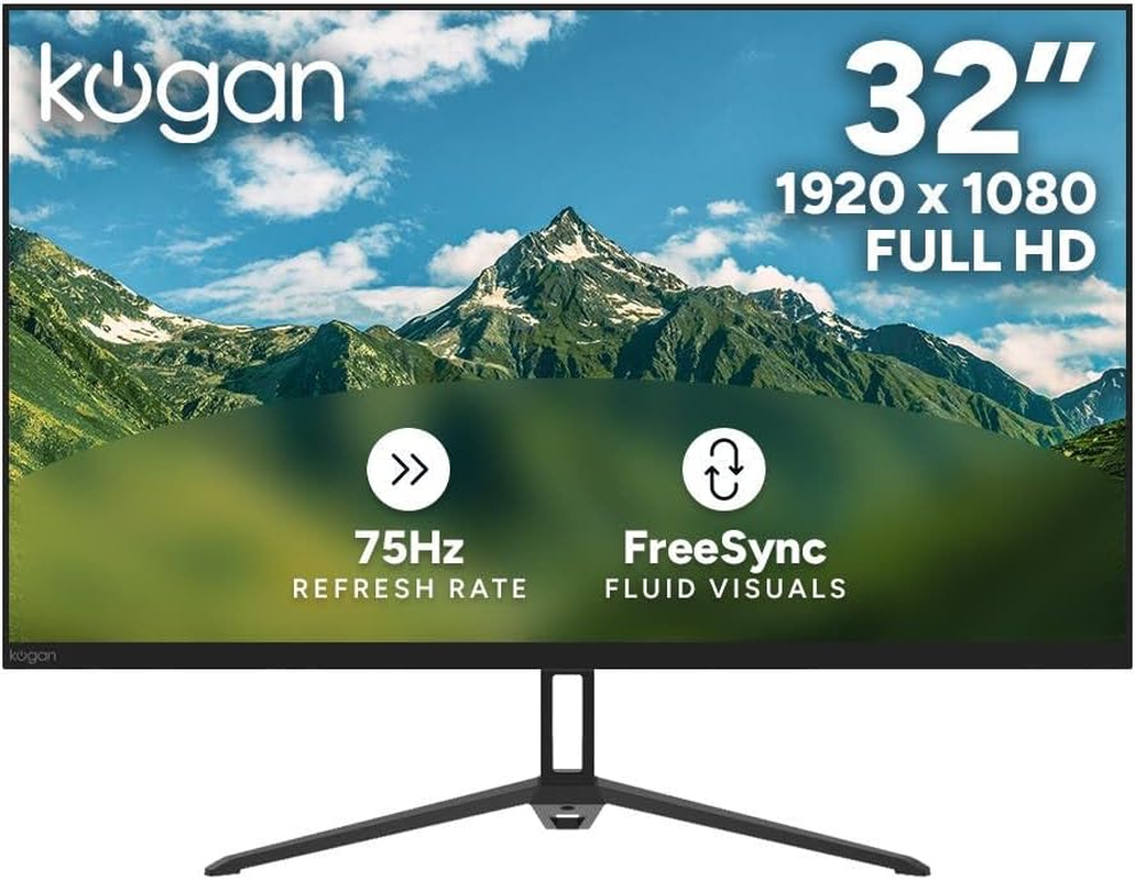 Kogan 32" Full HD IPS 75Hz Freesync Monitor (1920 &times; 1080) - KAMN32F7SD - 32 Inch image number 5