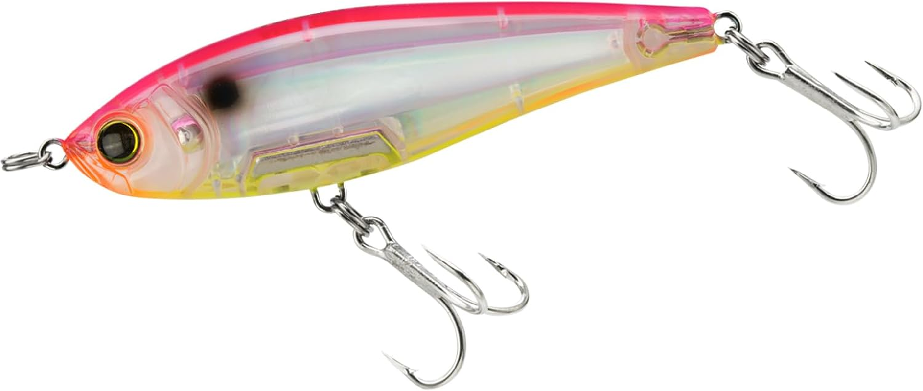 Yo-Zuri R1208-PSCL: 3D Inshore Twitchbait (Ss) 90Mm 3-1/2", Pink Silver Chartreuse image number 3