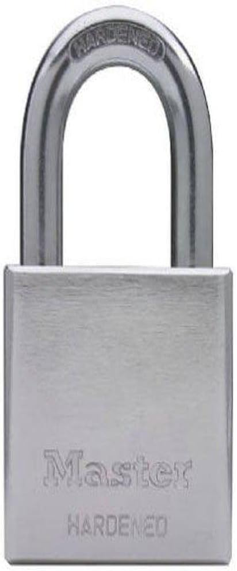Master Lock 532DPF Chrome Steel Body Keyed Different Padlock, 2-Inch Shackle, 2-Inch Wide image number 2