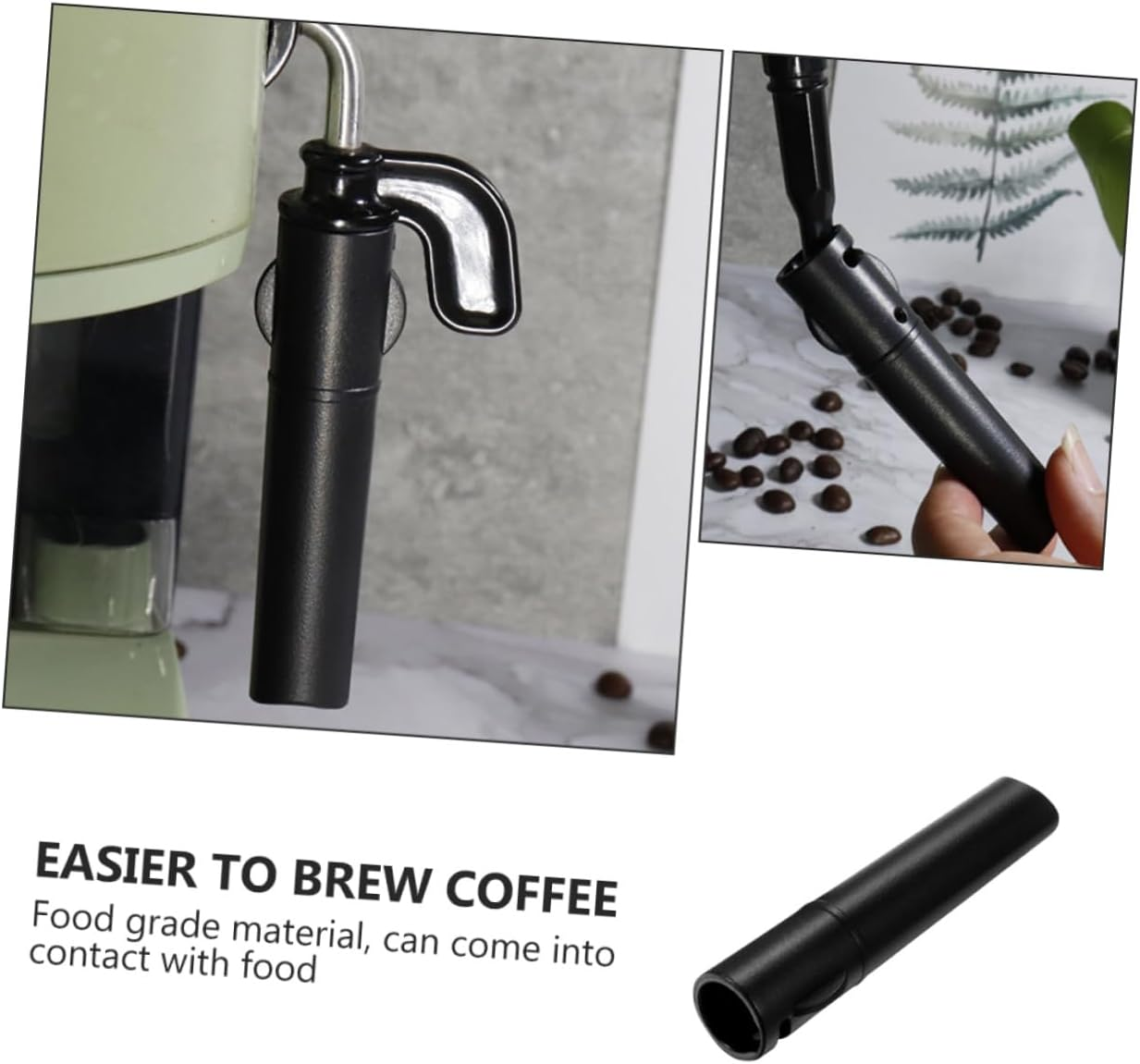 SECFOU Reusable Plastic Coffee Machine Steam Nozzle for Home and Office Milk Spout Compatible with Delonghi Clean Coffee Maker Accessory for Espresso and Milk Tea Shops image number 4
