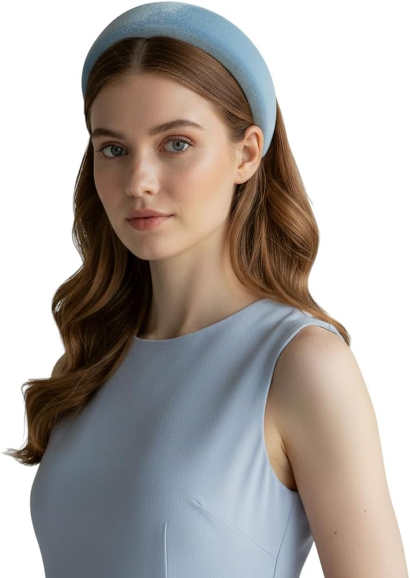Women'S Velvet Harband, Rounded Velvet Headband for Women, Hair Band for Women (Heavenly, Velvet)