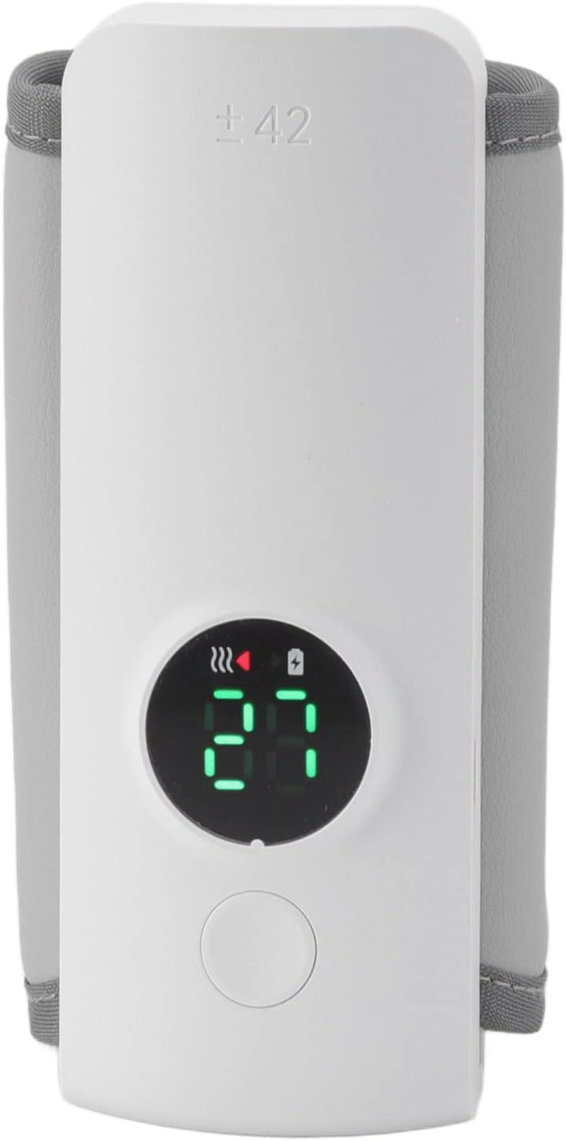 Bottle Warmer Bag, USB Portable Bottle Heating Bag with Hook and Loop, Real Time Monitoring, Rechargeable Design for Home Travel Car image number 5