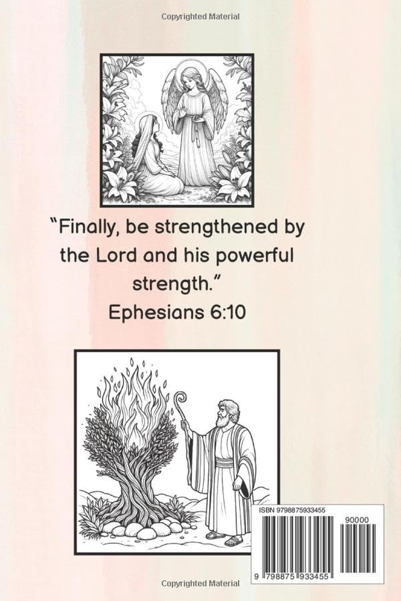 BIBLICAL COLORING BOOK for ADULTS and CHILDREN image number 1