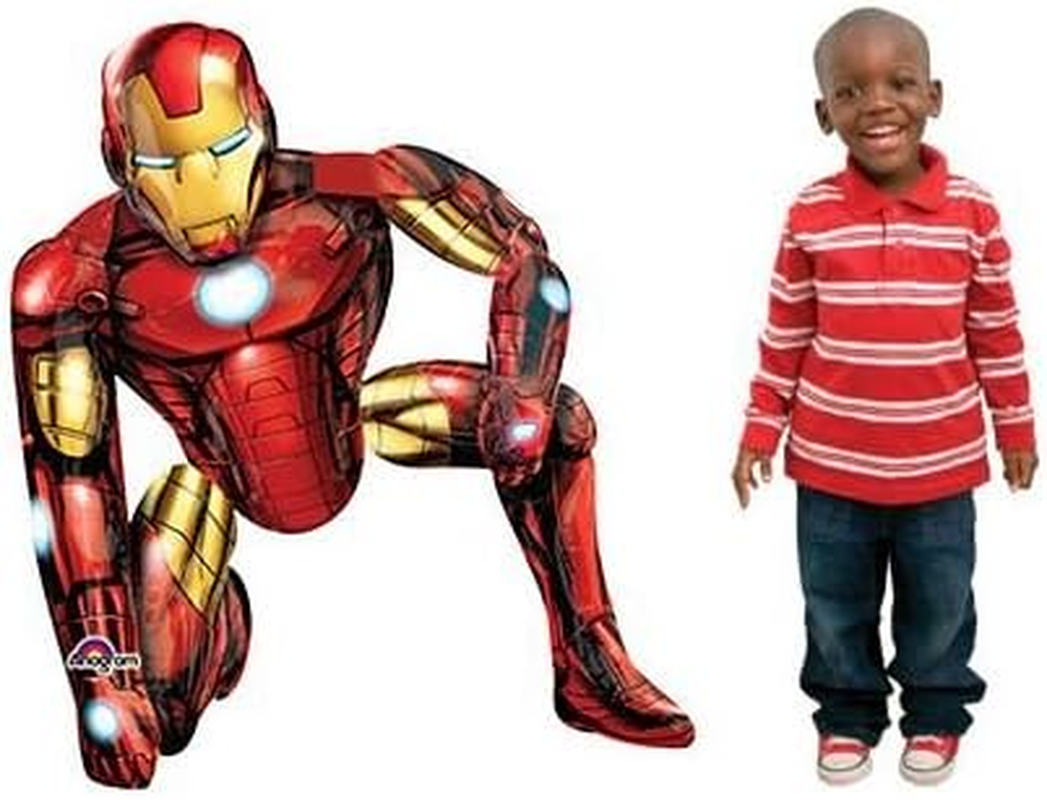 Anagram International Iron Man Air Walker, Multi-Color