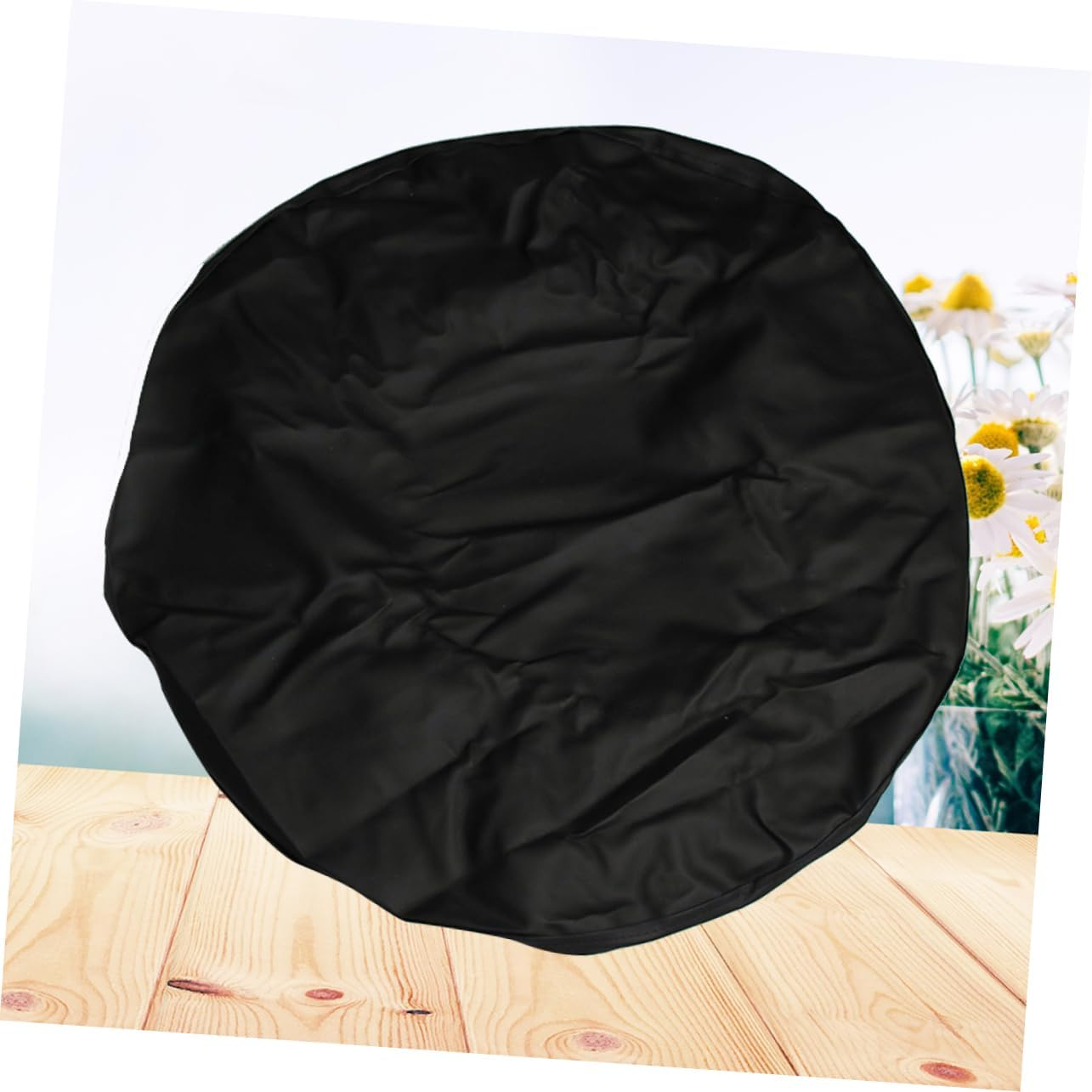 SOLUSTRE PVC Spare Tire Cover Leather Simulated for Car Tire Covers Spare Wheel Used in Outdoor Vehicle Protection image number 4