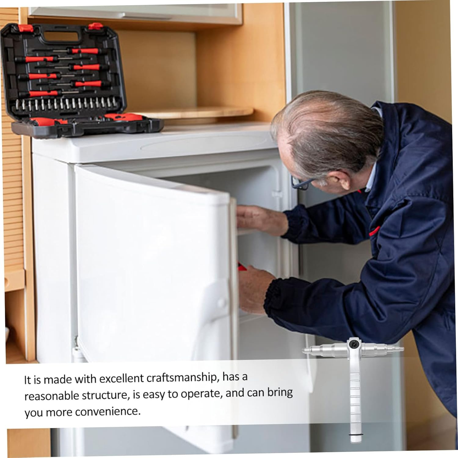 Metal Expander Hvac Tools Swaging Tool Metal Tube Expander for Hvac Installers image number 4