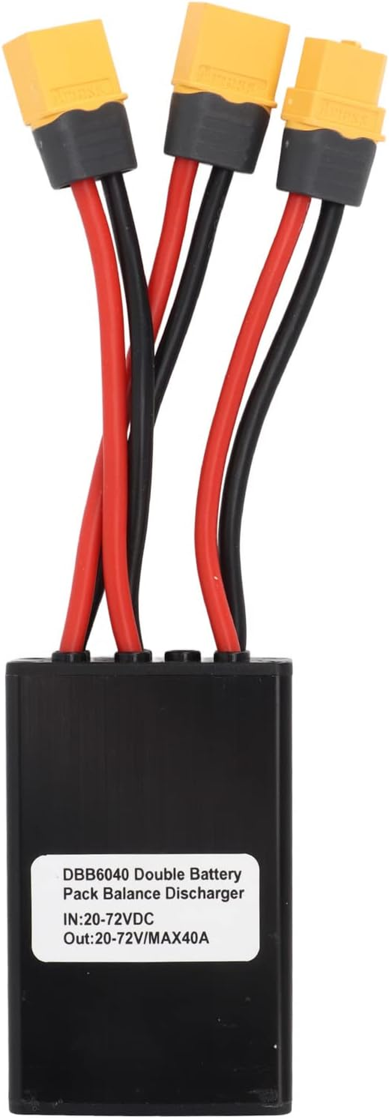 Dual Battery Discharge Converter for E Bike, Parallel Battery Adapter for Increase the Capacity, Parallel Equalization Module XT60 Connector, Dual Battery Pack Switch 20V - 72V image number 6