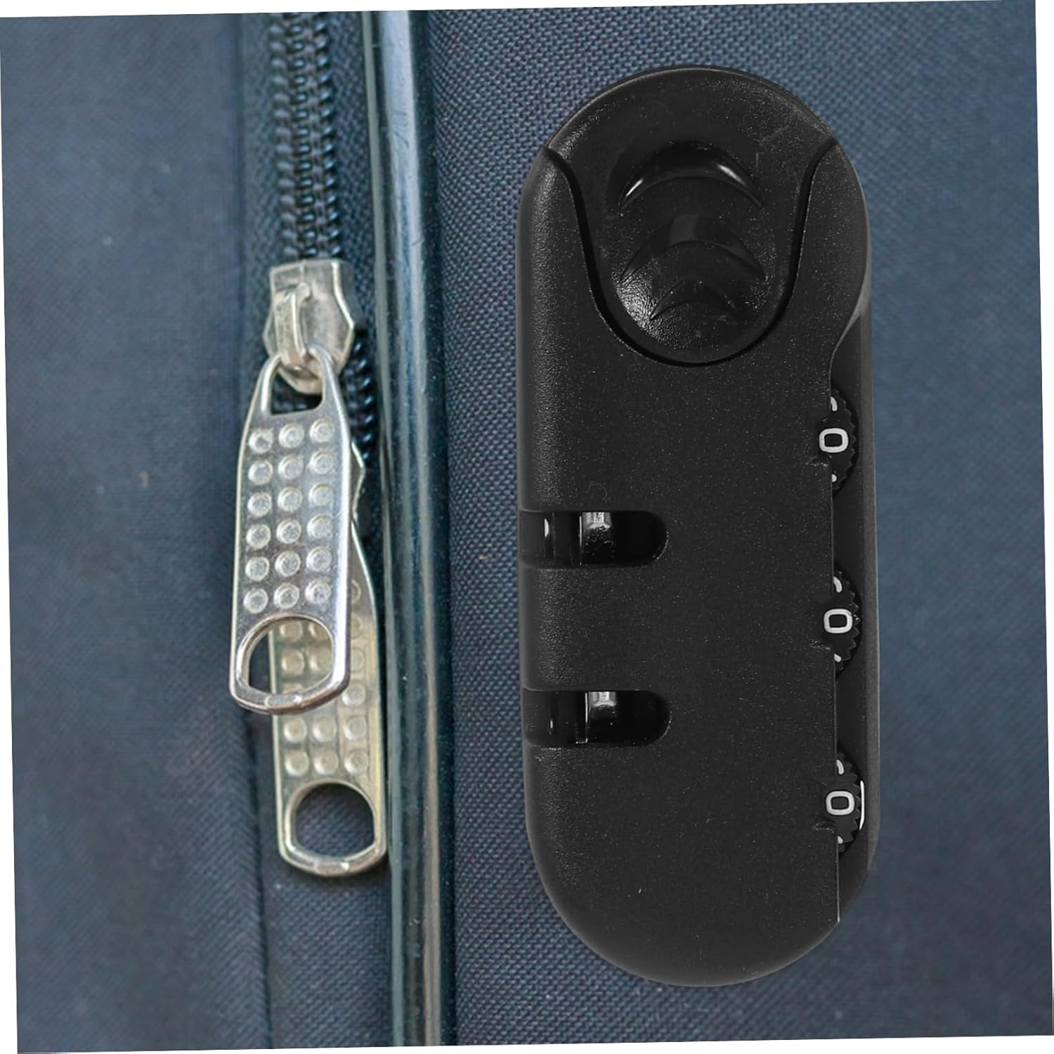 ORFOFE 3Pcs Combination Luggage Locks Portable Thumb Code Bag Locks for Suitcases Backpacks Travel Security Compact Lightweight Accessories