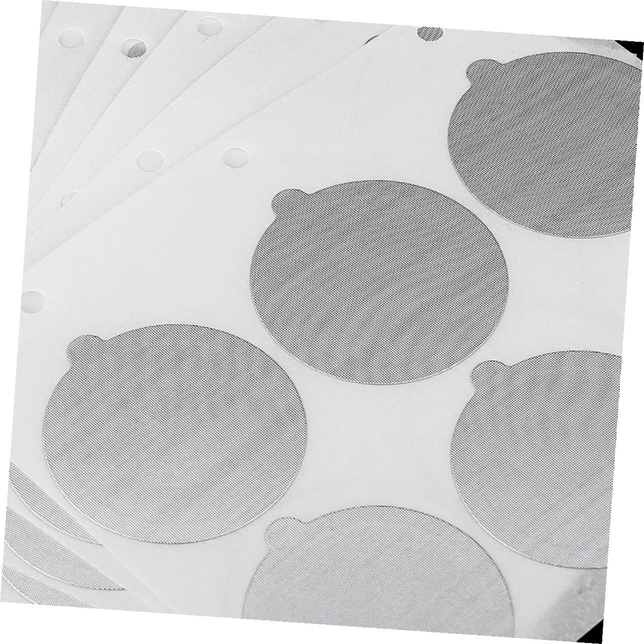 NIYANGLE 120Pcs Aluminum Foil Coffee Pod Seal Stickers Reusable Espresso Lid Covers Easy Tear Tight Seal for Original Line Capsules Coffee Accessories image number 6