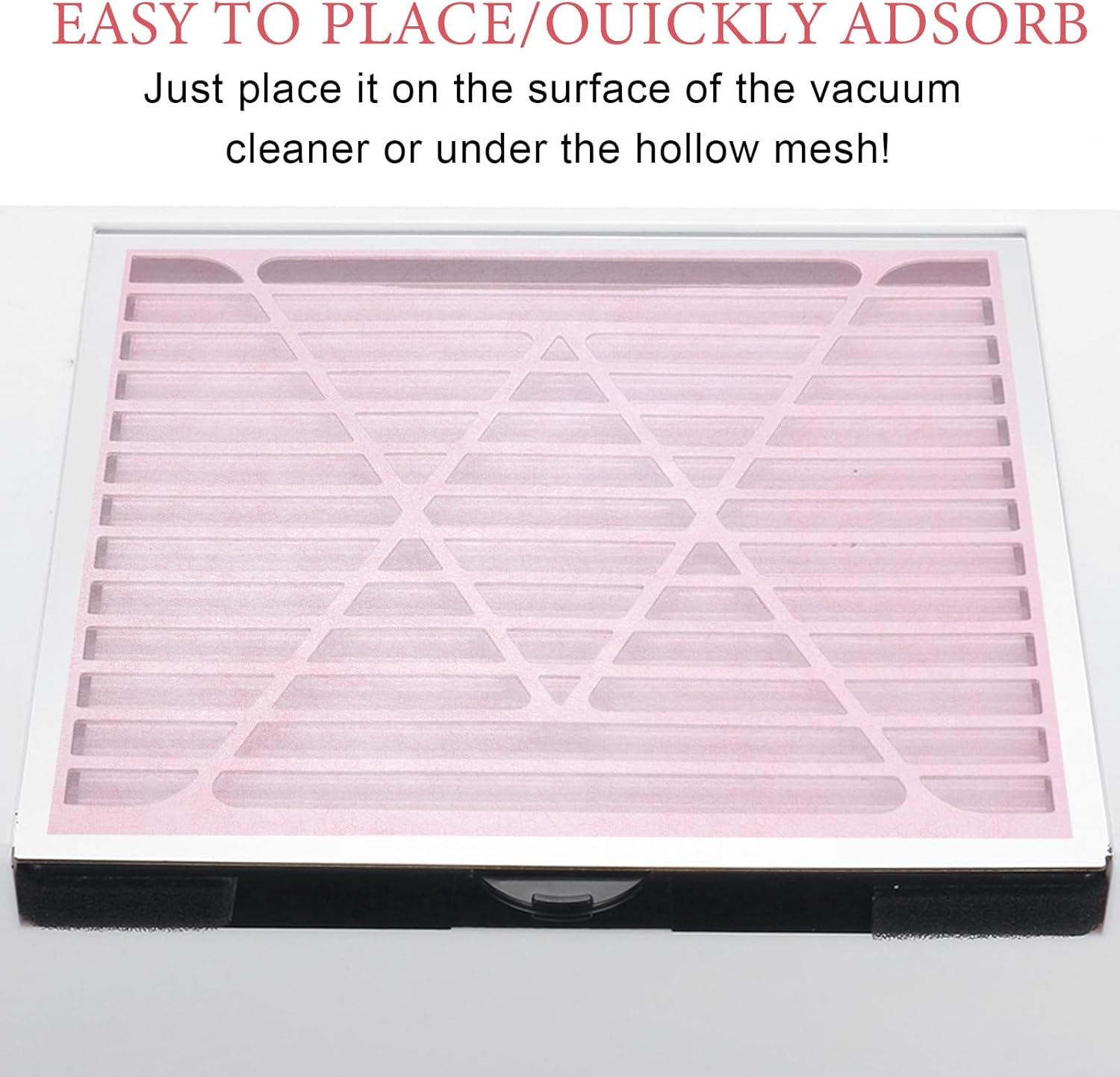 200 Sheets Nail Dust Collector Filter Paper Disposable Nail Dust Filters Sheets for Most of Nail Dust Collector Machine Nail Vacuum Dust Collector Accessories for Nail Salon Spa Tech Supplies (Pink)