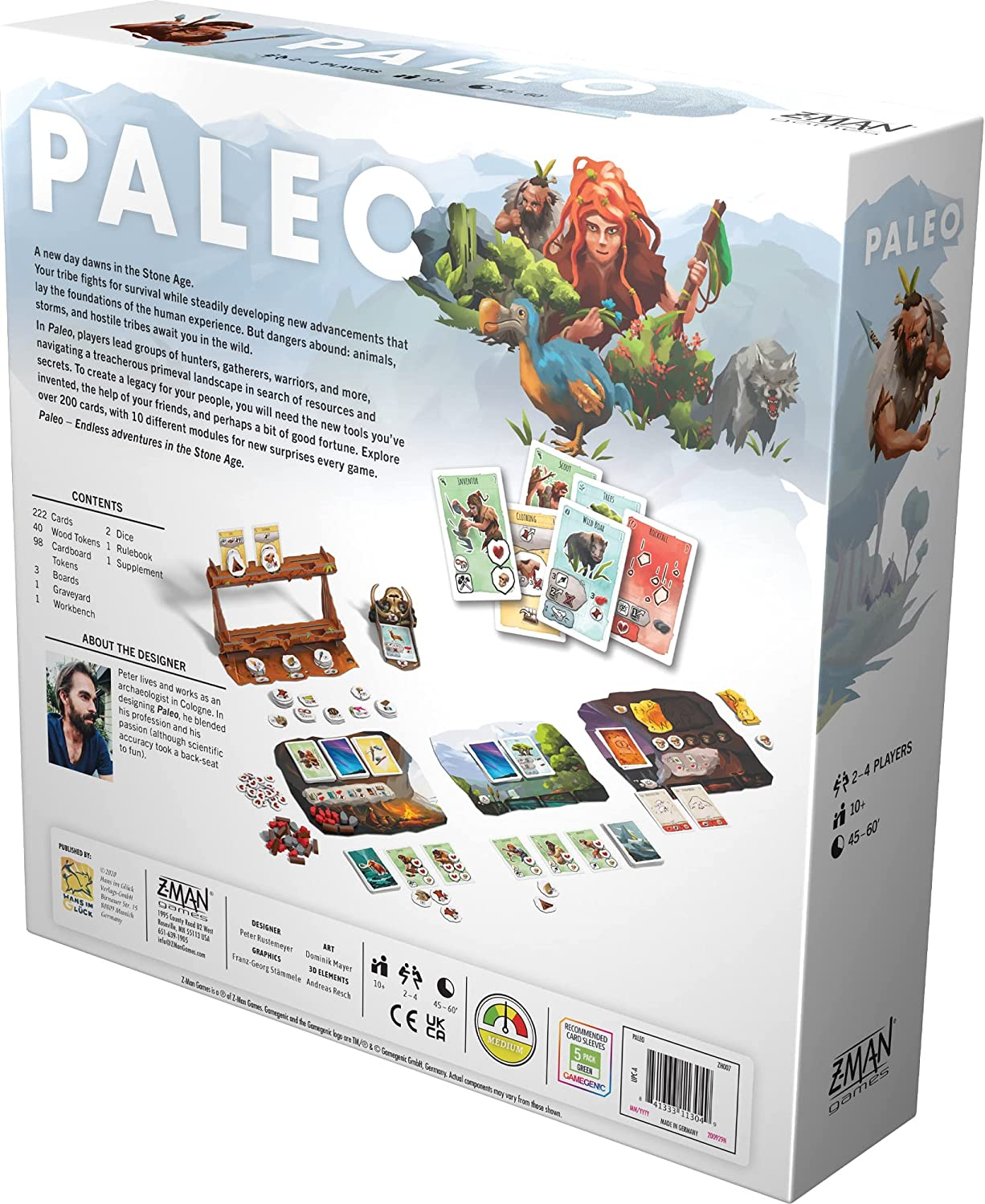 Z-Man Games Paleo Board Game