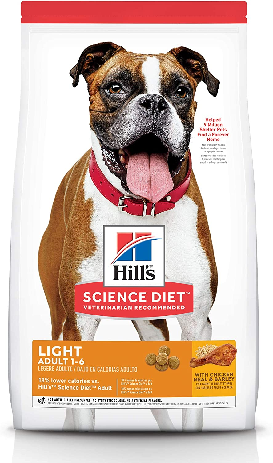 Hill'S Science Diet 12Kg Canine Adult Dog Light Dry Food image number 3